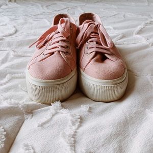Superga Shoes - 2790 acotw pink platform supergas Superga Shoes - 2790 acotw pink platform supergas
